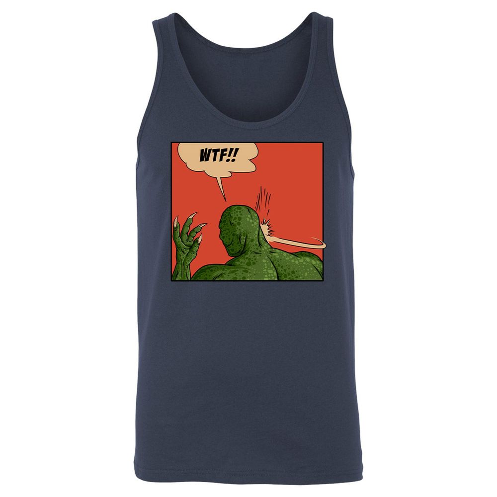 Unisex Jersey Tank - BYU6HHMU - Navy - 2