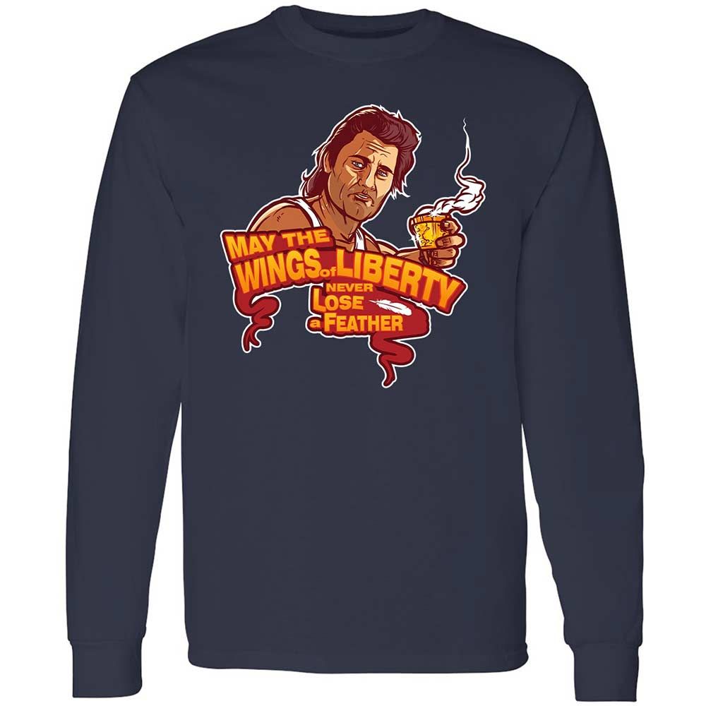 Long Sleeve T-Shirt - PCD5XU1P - Navy - 2