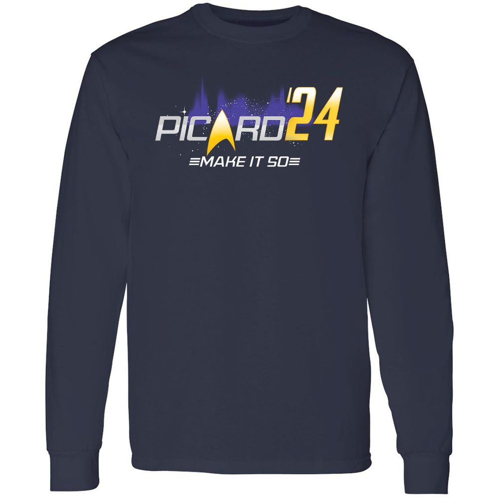 Long Sleeve T-Shirt - 2Q7RZXZM - Navy - 2