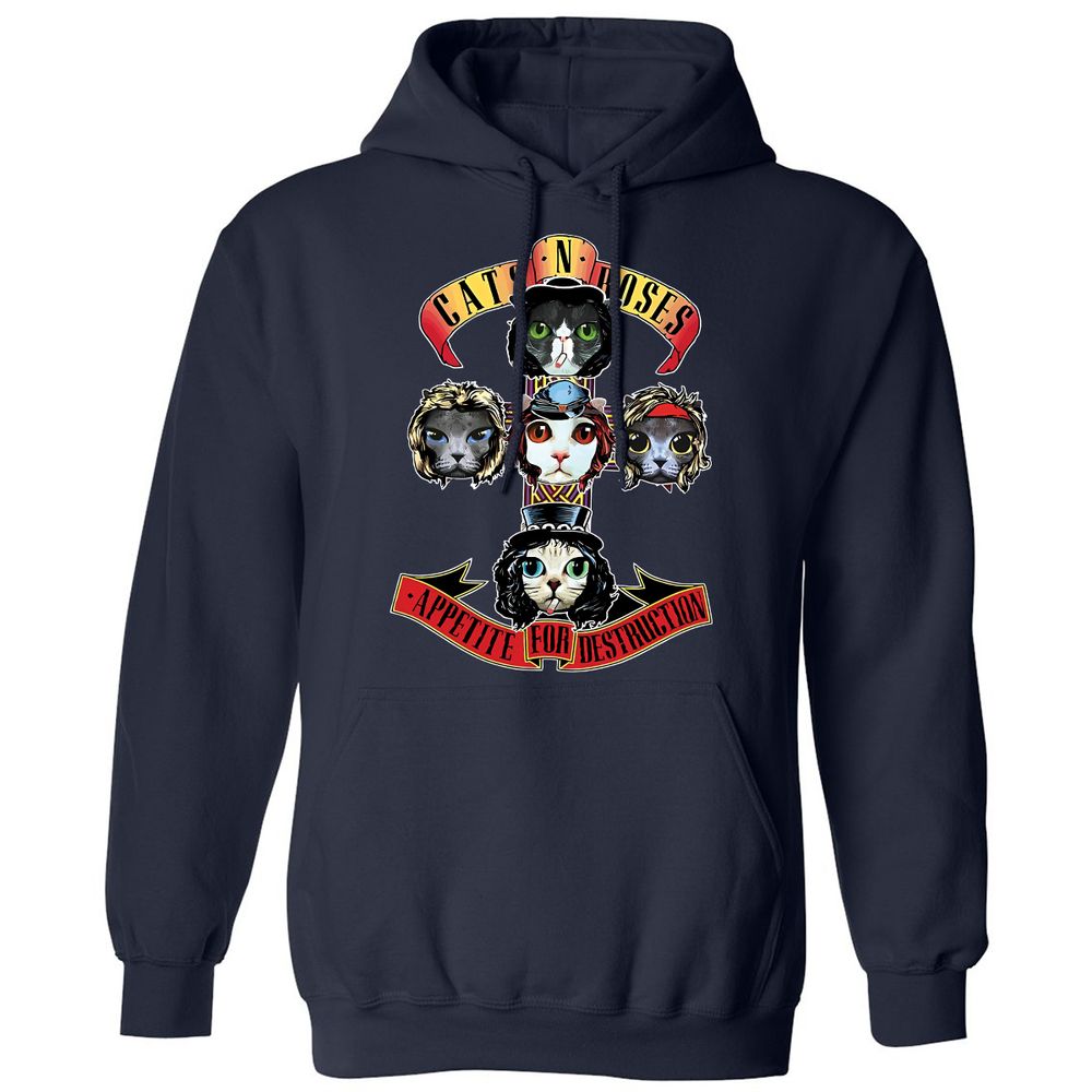 Guns N Roses - Navy - 2