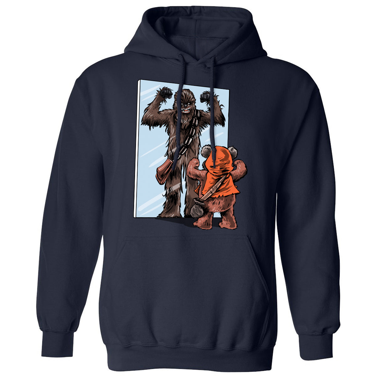 Classic Unisex Hoodie - AEGH1LUY - Navy - 2