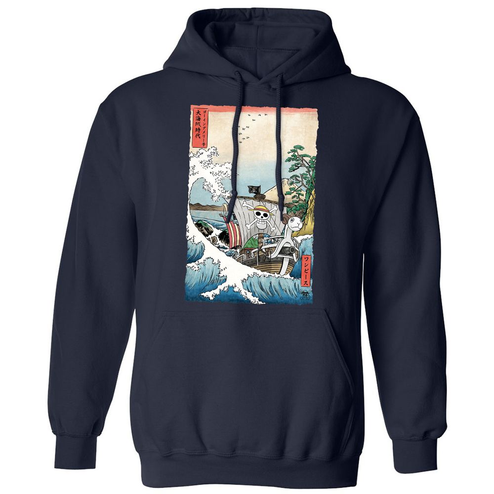 Classic Unisex Hoodie - T1BJD3F9 - Navy - 2
