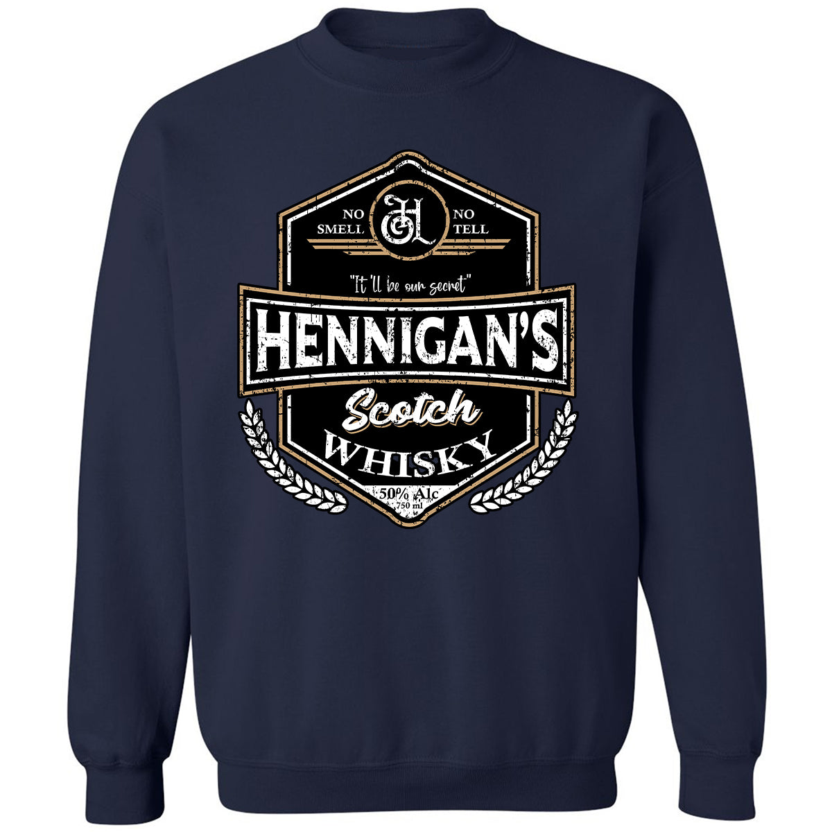 Classic Unisex Sweatshirt - 5D7UZU3R - Navy - 2