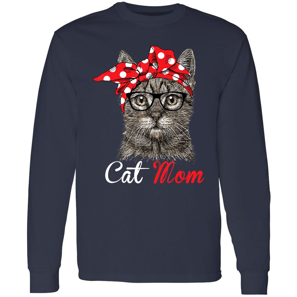 Long Sleeve T-Shirt - QPPH84L1 - Navy - 2