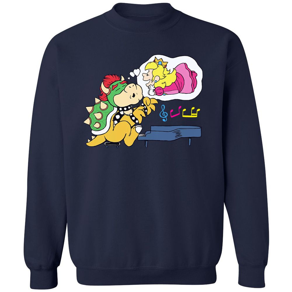 Classic Unisex Sweatshirt - UJXE1627 - Navy - 2
