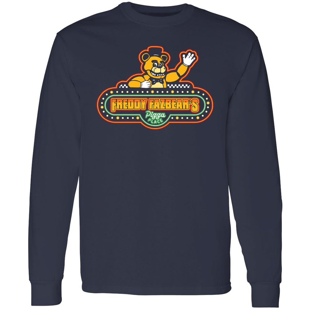 Long Sleeve T-Shirt - X2QUTYSN - Navy - 2