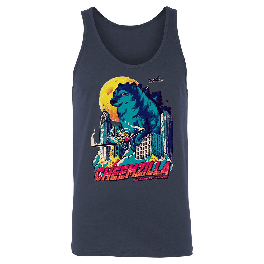 Unisex Jersey Tank - 1KPN8UCV - Navy - 2