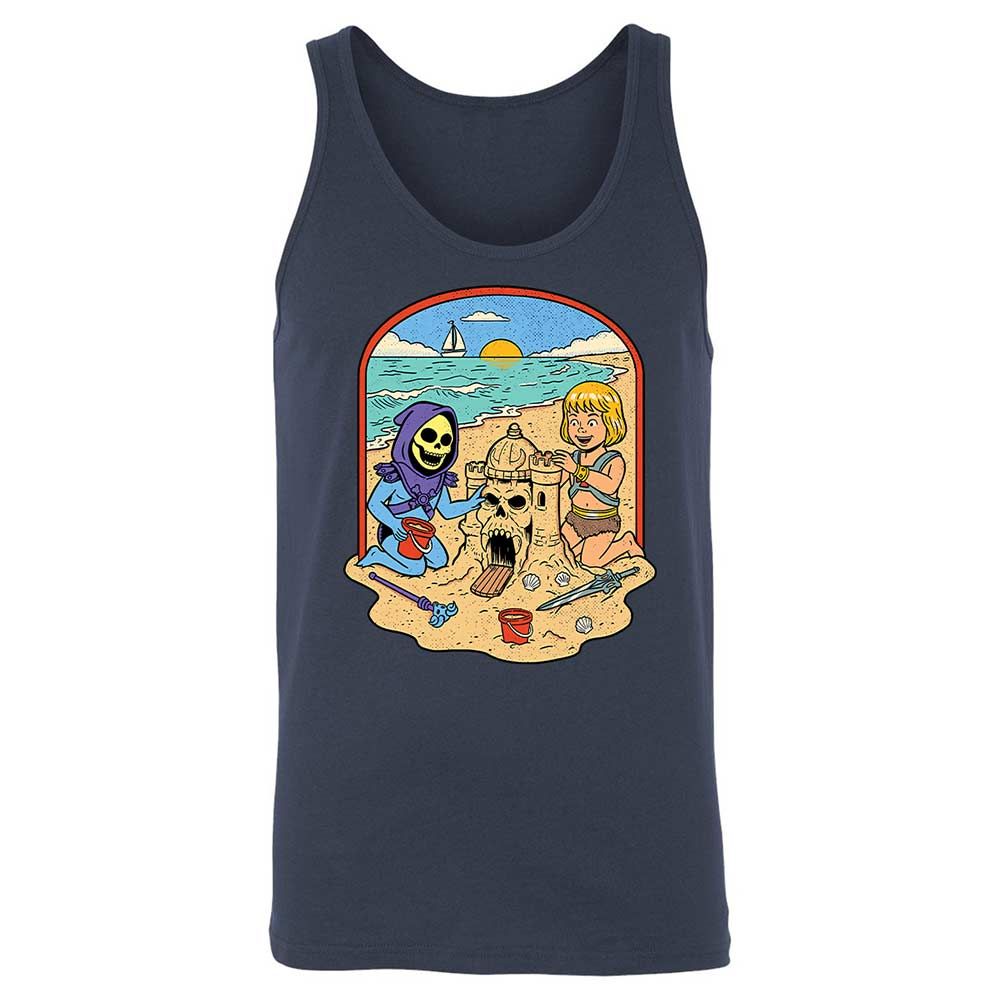 Unisex Jersey Tank - 7Y4KMEB7 - Navy - 2