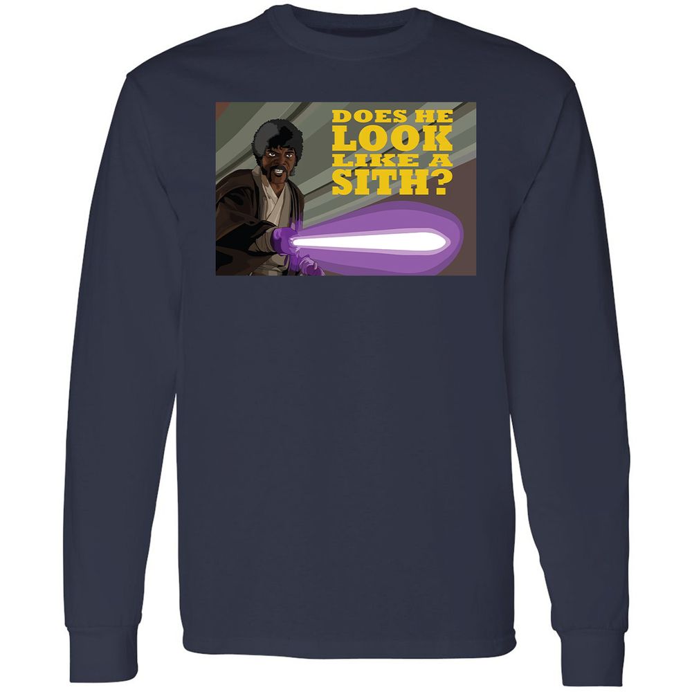 Long Sleeve T-Shirt - STMKRTYU - Navy - 2