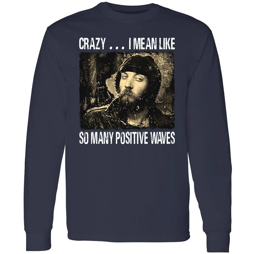 Many positive waves - Navy - 2