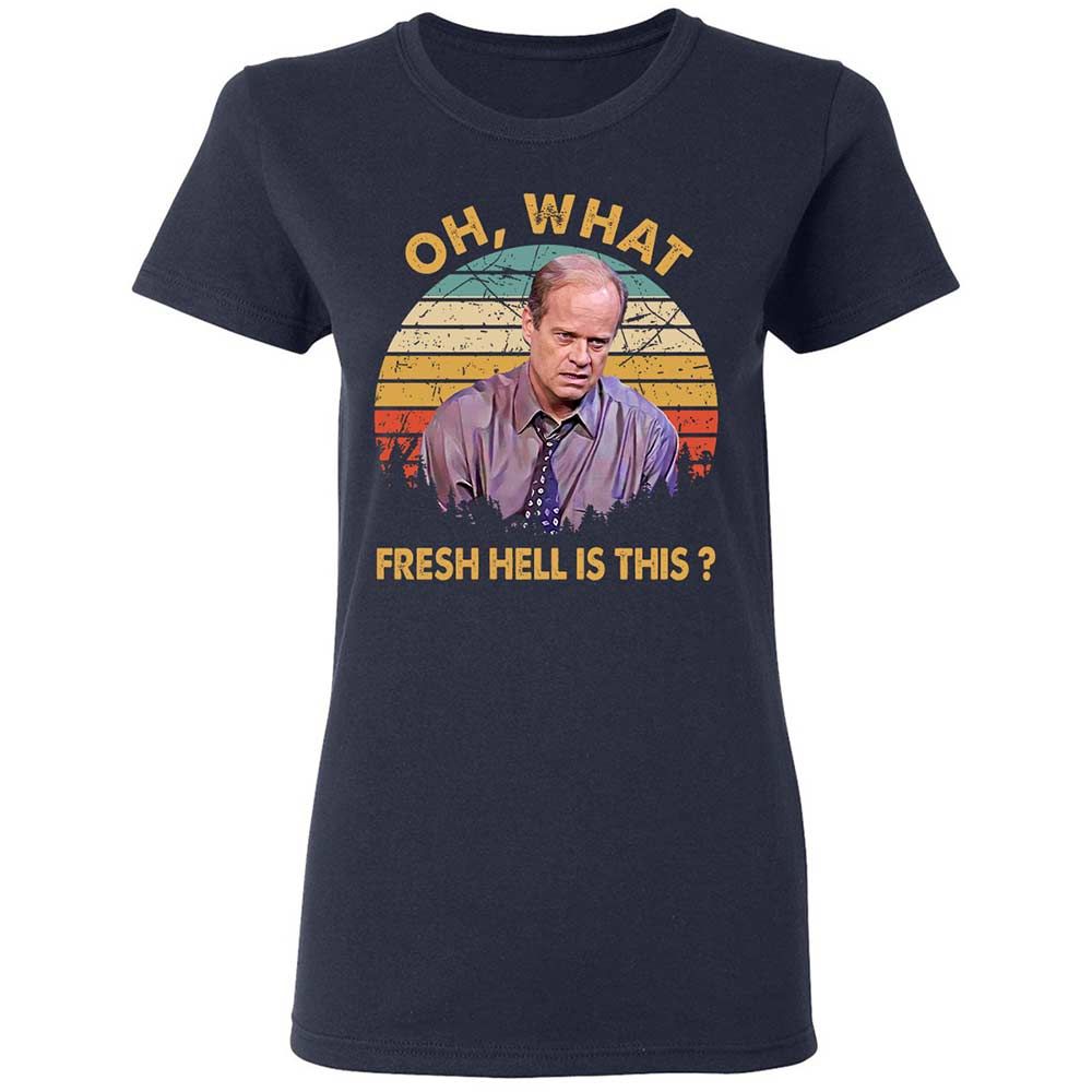 Oh What Fresh Hell Is This - Navy - 2