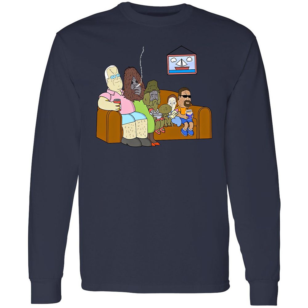 Long Sleeve T-Shirt - ZD7HH47E - Navy - 2