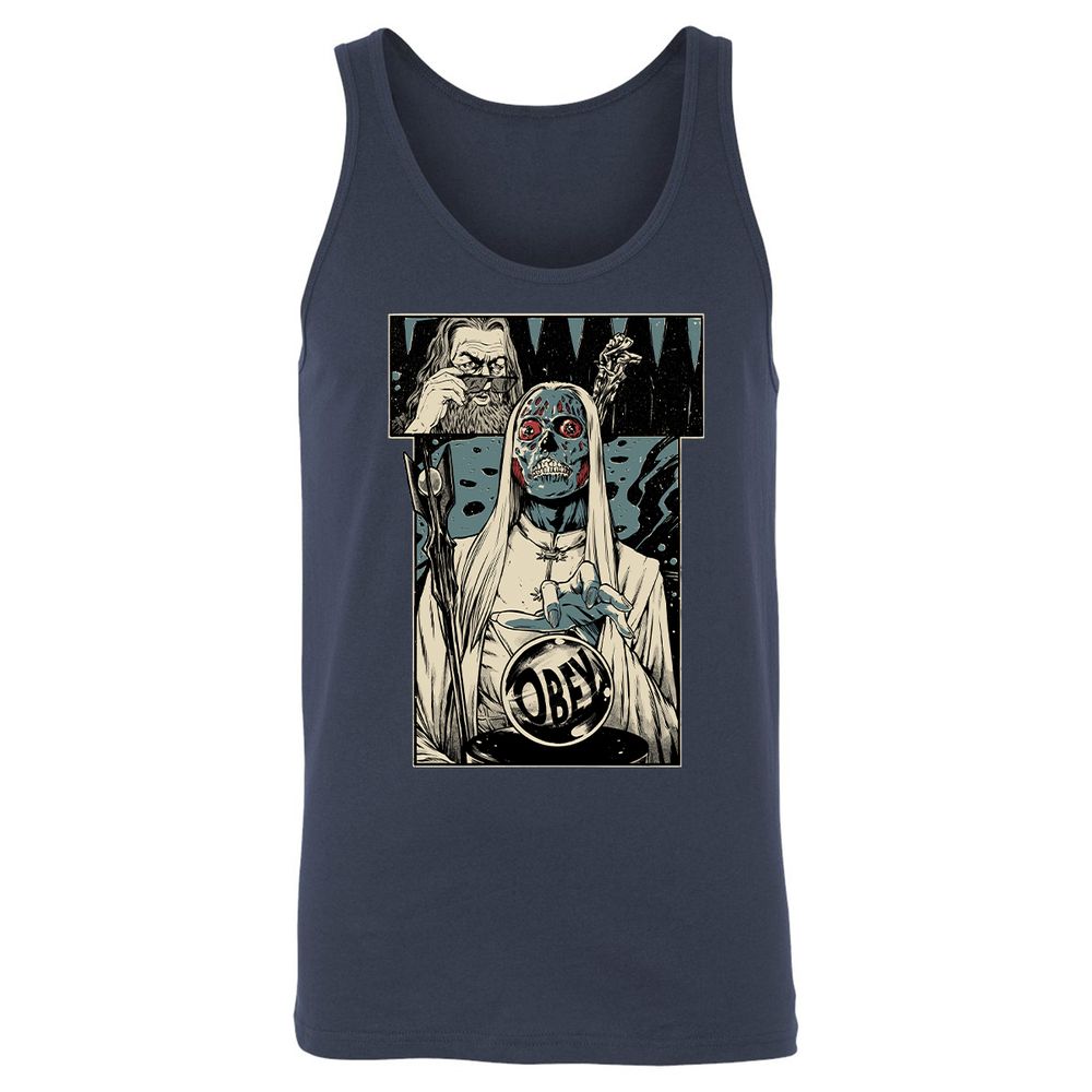 Unisex Jersey Tank - SC9UWV1R - Navy - 2