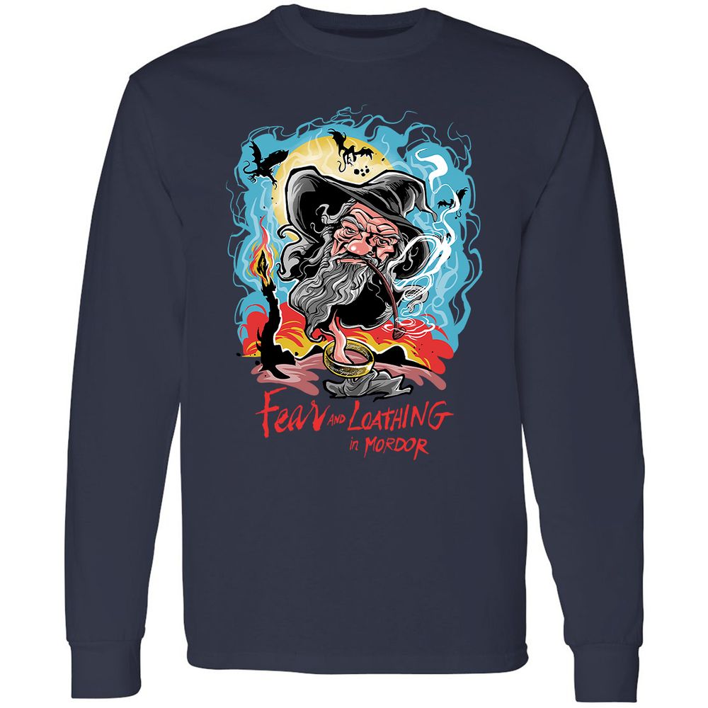 Long Sleeve T-Shirt - TQQF4X9Y - Navy - 2