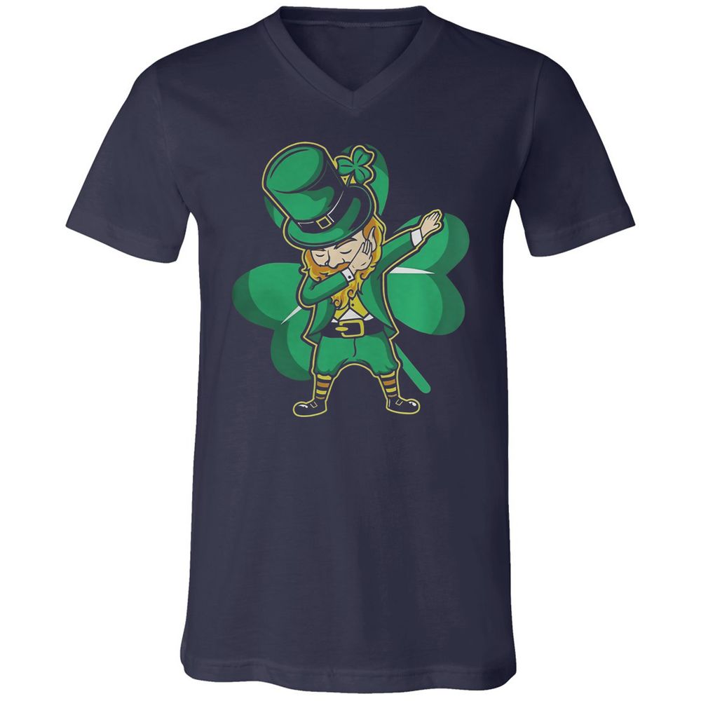 Unisex V-Neck T-Shirt - TC7FTDDD - Navy - 2