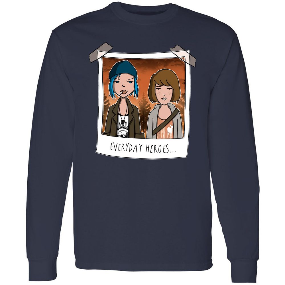 Long Sleeve T-Shirt - T2X45A9B - Navy - 2