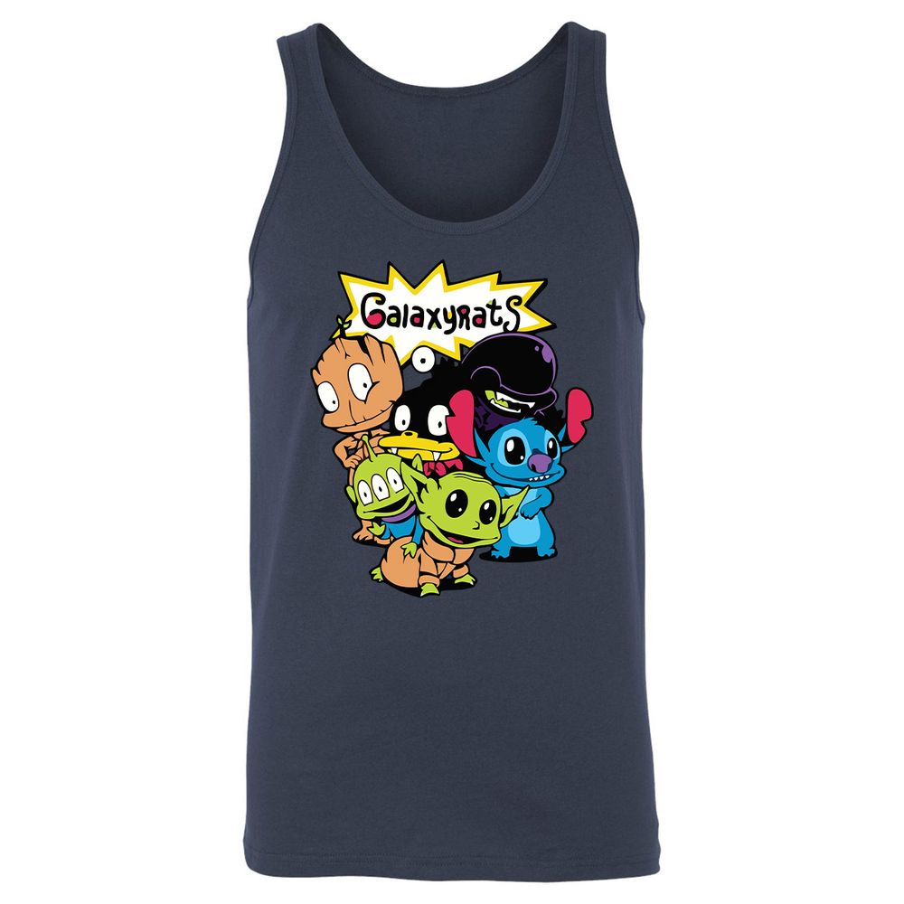 Unisex Jersey Tank - XQEVZ6R6 - Navy - 2