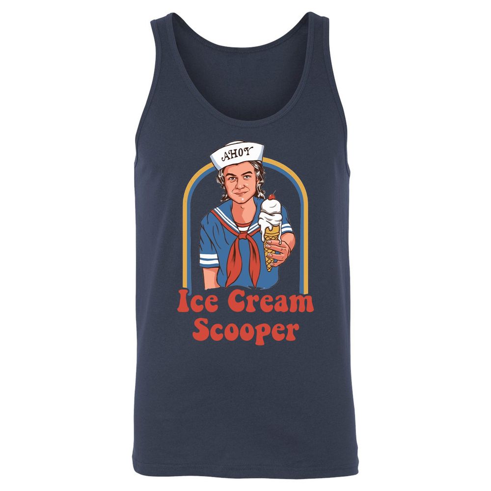 Unisex Jersey Tank - VJXNSC3E - Navy - 2