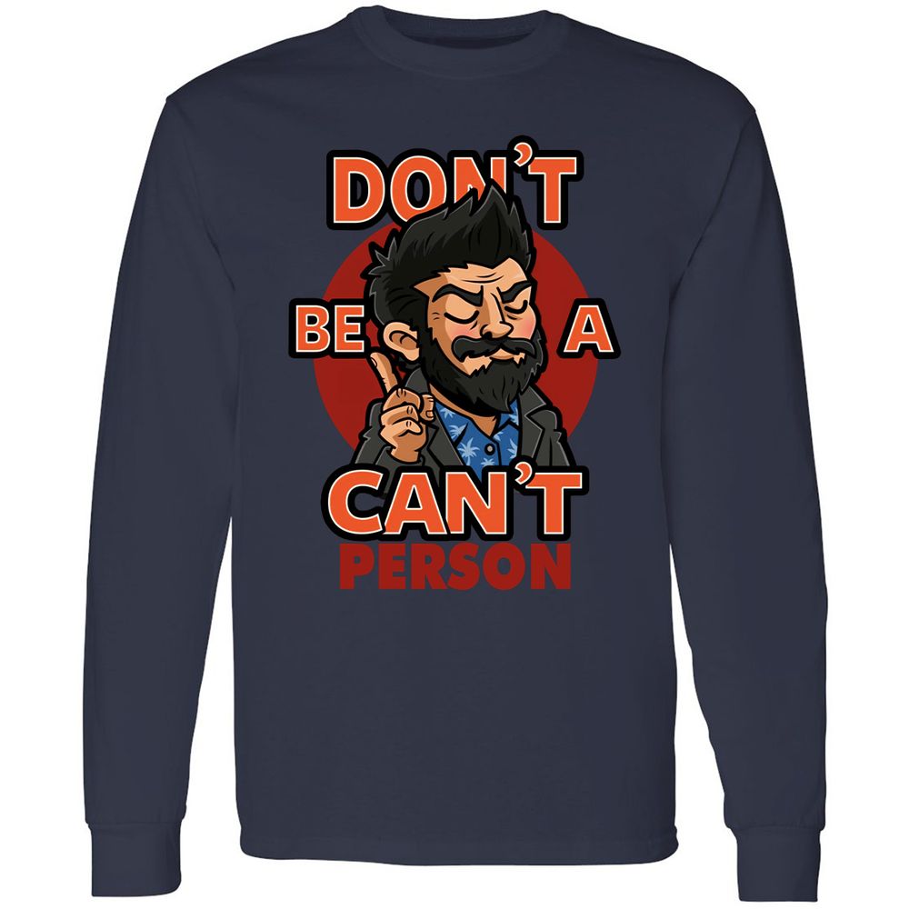 Long Sleeve T-Shirt - Q5VWLG6J - Navy - 2