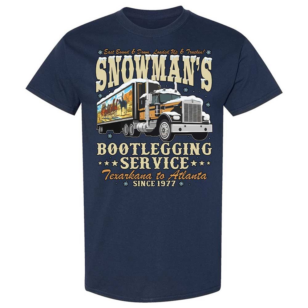 Snowman's Bootlegging Service - Navy - 2