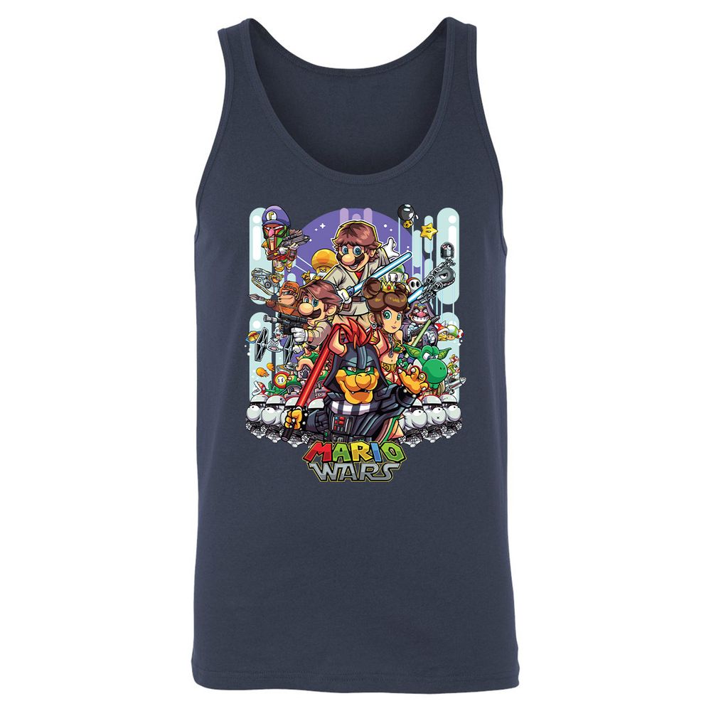 Unisex Jersey Tank - P2FGX8EL - Navy - 2