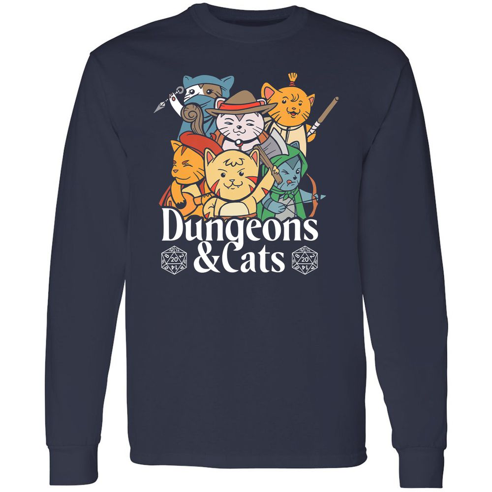 Long Sleeve T-Shirt - C69W3AFQ - Navy - 2