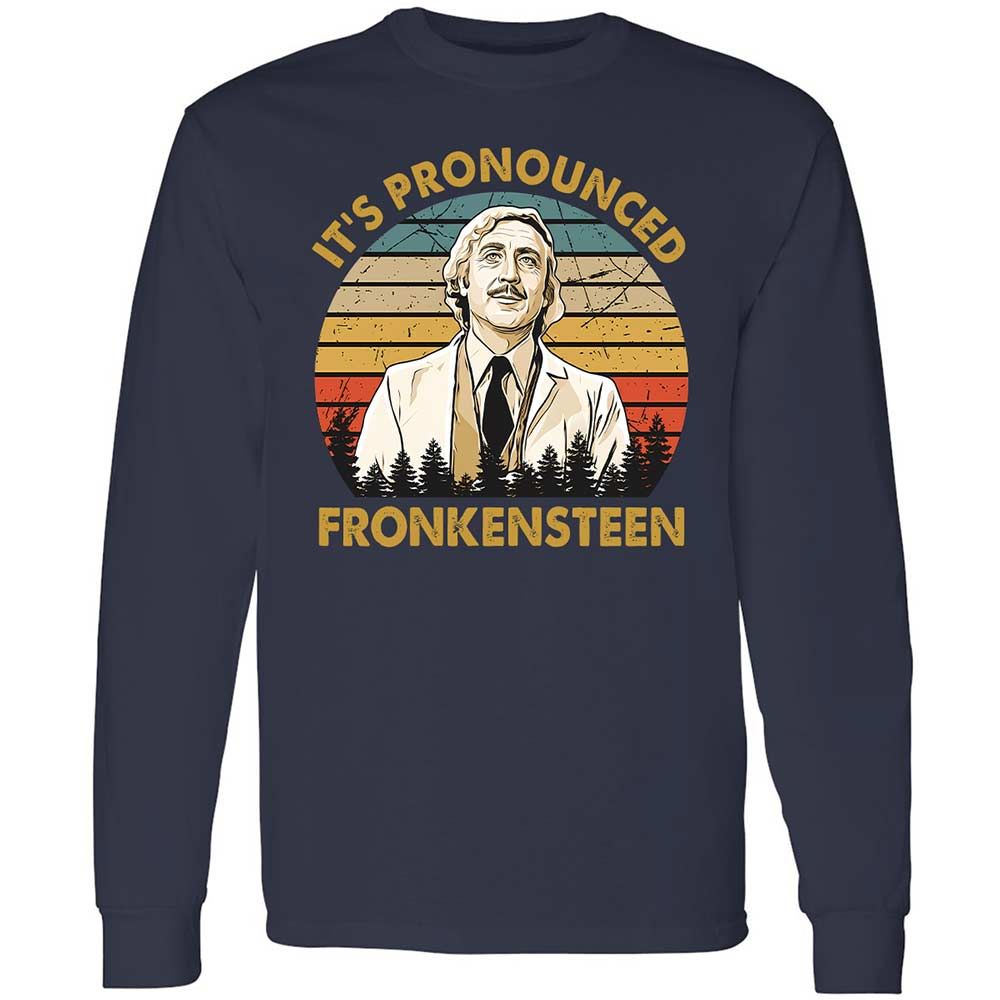 Long Sleeve T-Shirt - Z2V96CRZ - Navy - 2