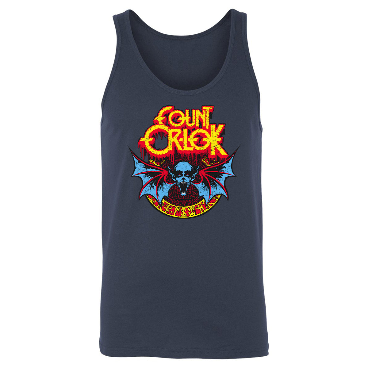 Unisex Jersey Tank - XA9VS7HN - Navy - 2