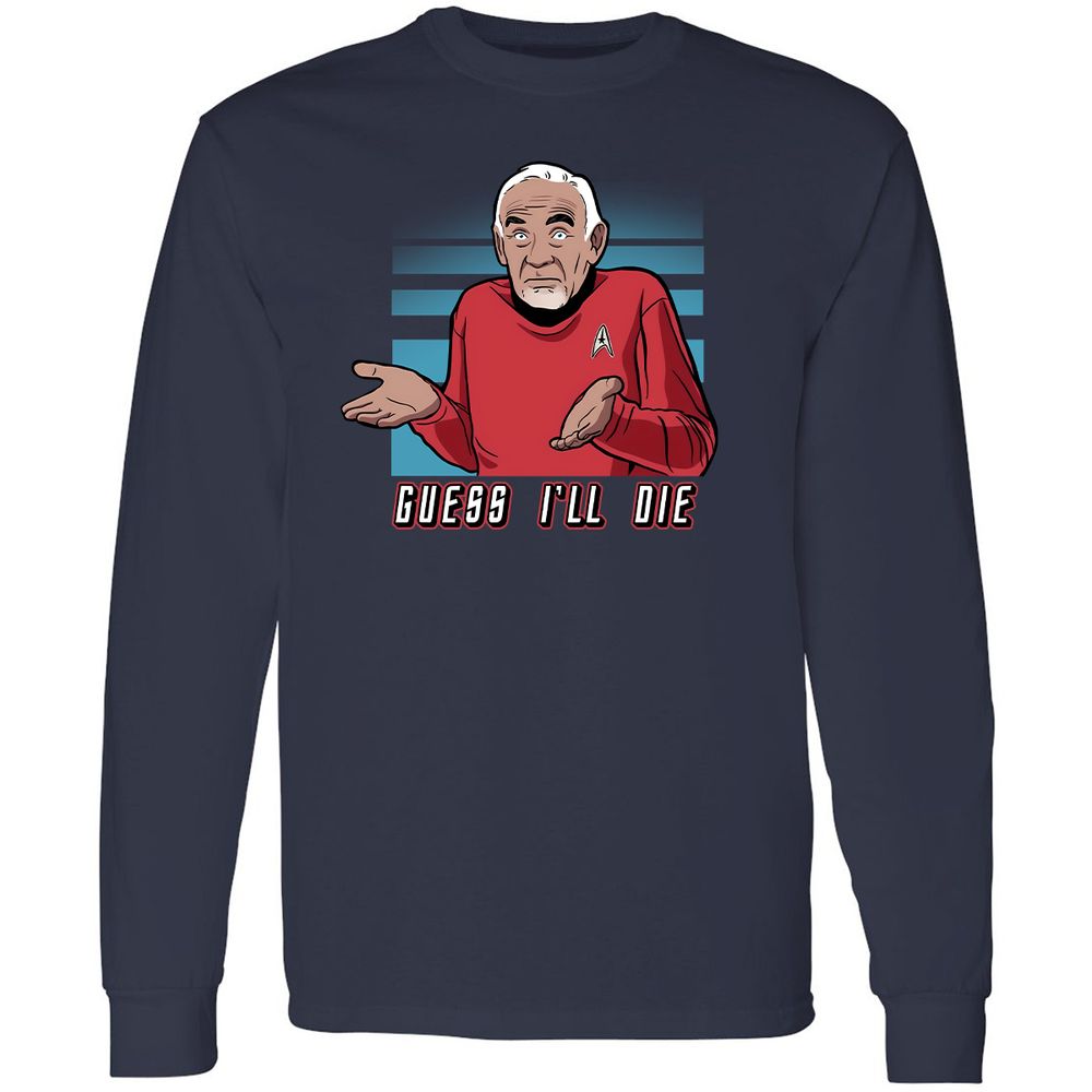 Long Sleeve T-Shirt - K9UA6W7V - Navy - 2