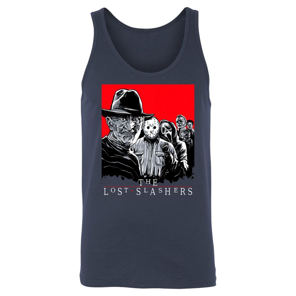 Unisex Jersey Tank - 7QT1N97R - Navy - 2