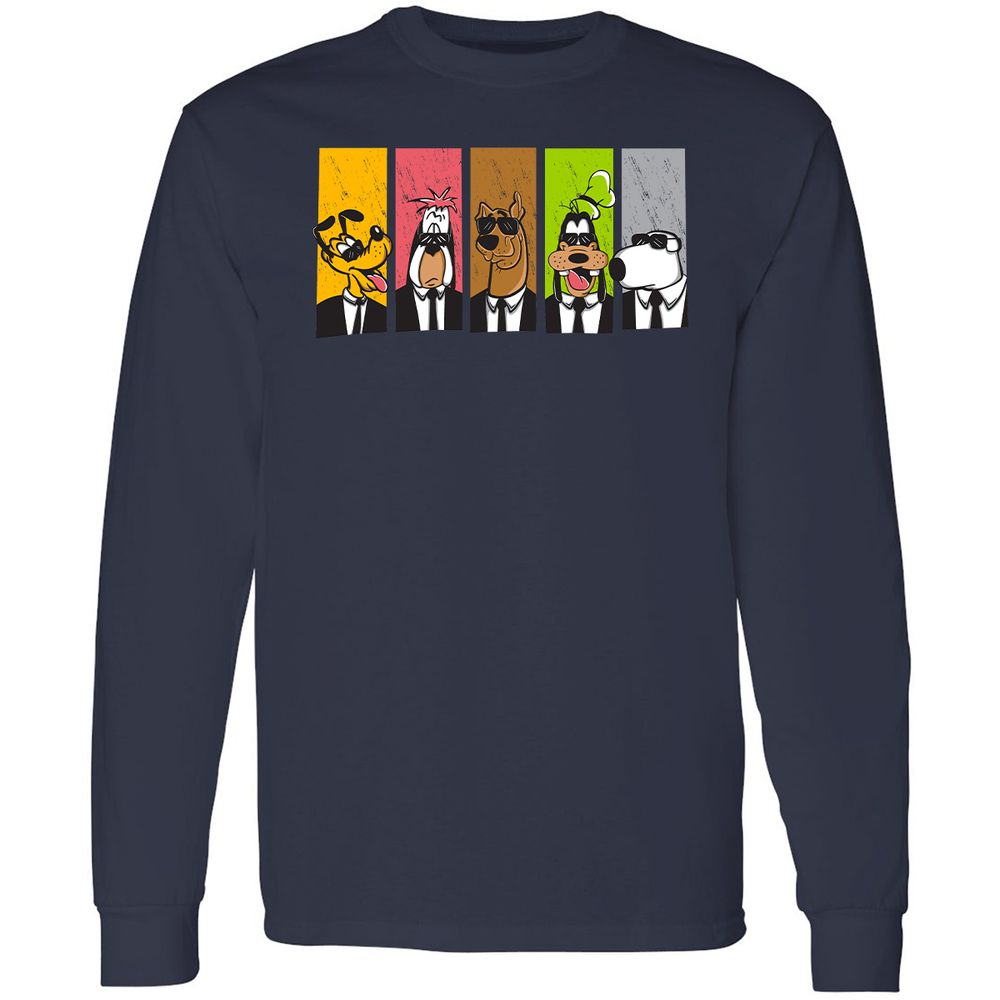 Long Sleeve T-Shirt - DFBTKDF2 - Navy - 2
