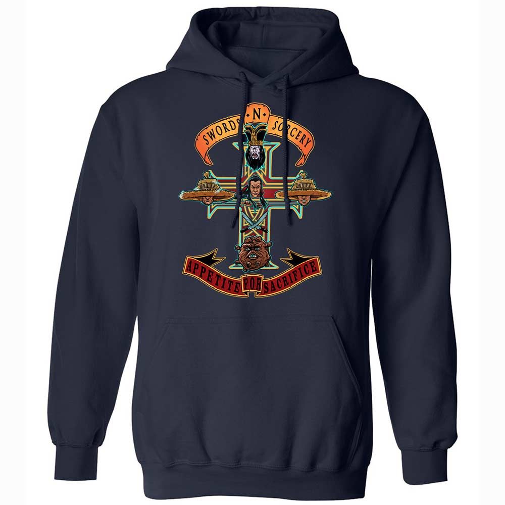 Classic Unisex Hoodie - QNQSDVCP - Navy - 2