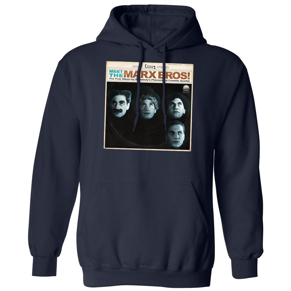 Classic Unisex Hoodie - P3TWV6QD - Navy - 2
