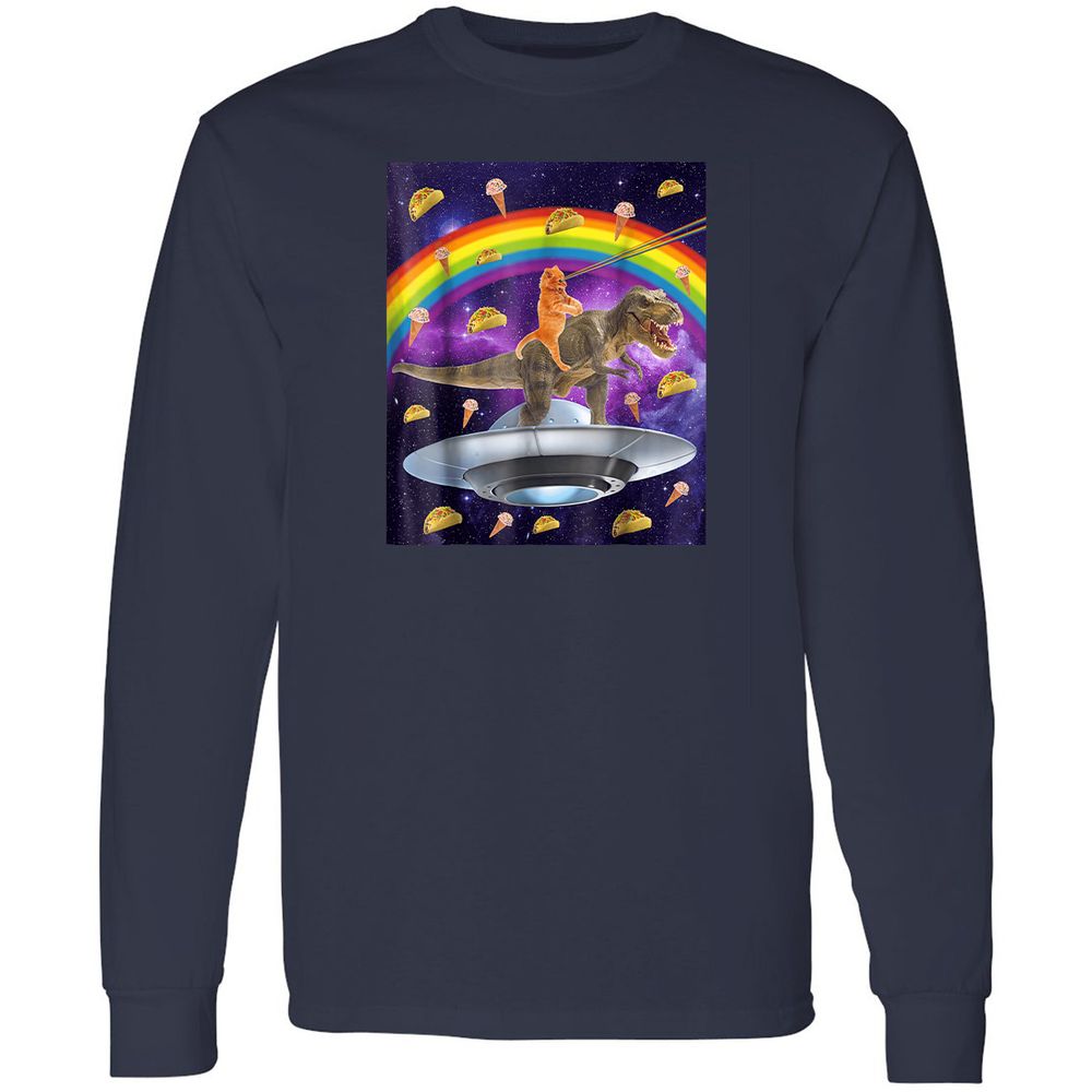 Long Sleeve T-Shirt - GVBWT27C - Navy - 2