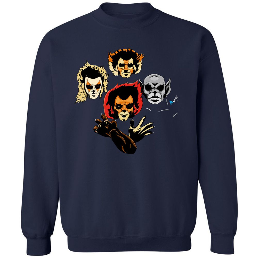 Classic Unisex Sweatshirt - C7RZ74MP - Navy - 2
