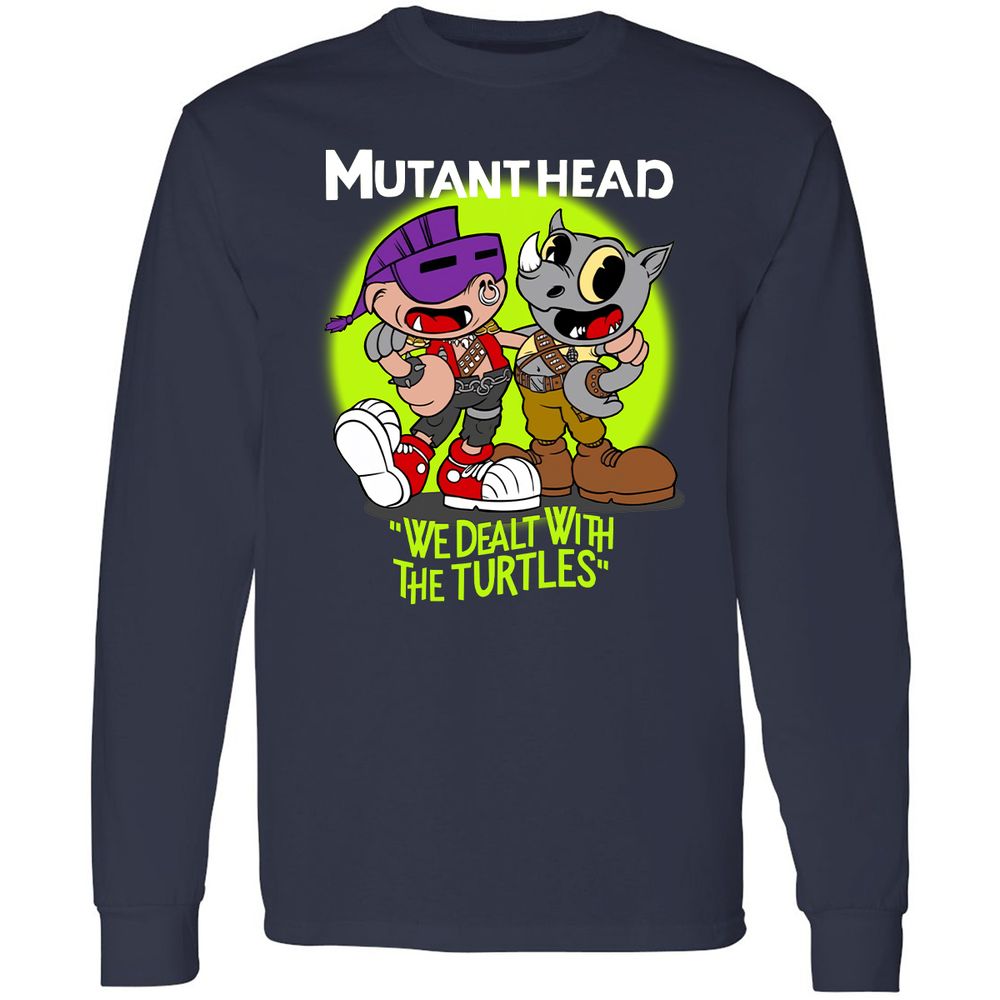 Long Sleeve T-Shirt - 6NU83VKB - Navy - 2