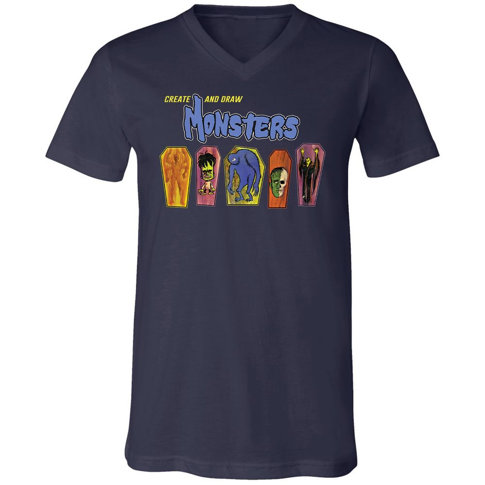 Monsters Draw - Navy - 2