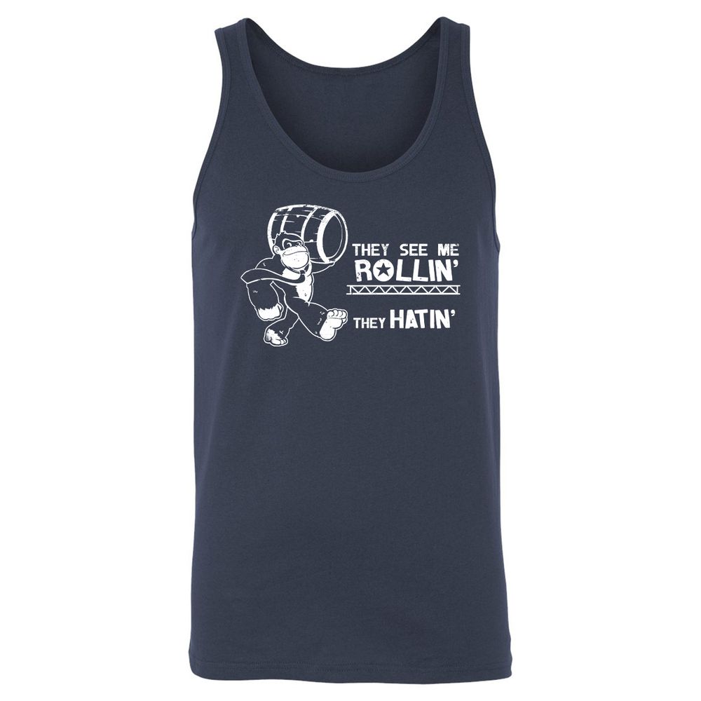 Unisex Jersey Tank - XYZZUSX2 - Navy - 2