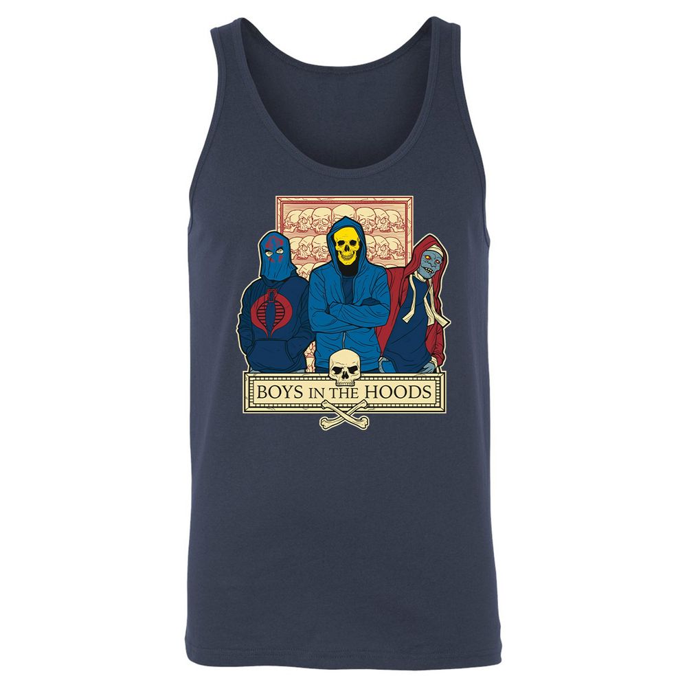 Unisex Jersey Tank - N24FY5C6 - Navy - 2