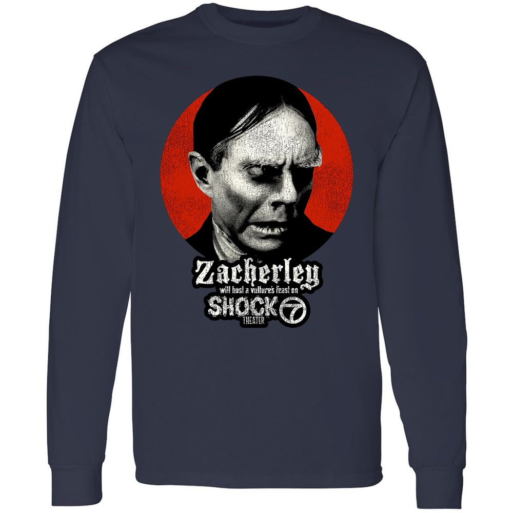 Long Sleeve T-Shirt - S7DXYLS9 - Navy - 2