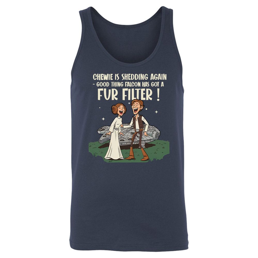 Unisex Jersey Tank - YJKPF5ZS - Navy - 2