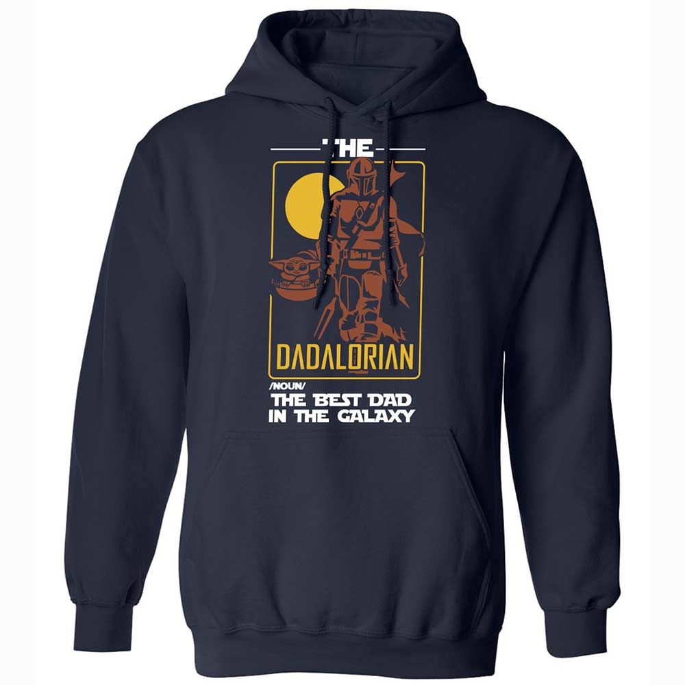 The Dadalorian The Best Dad In The Galaxy - Navy - 2