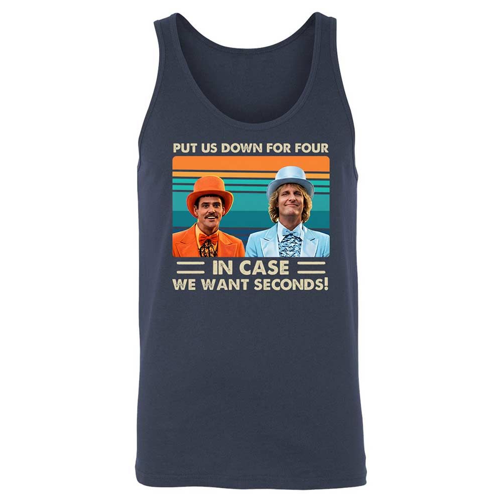 Unisex Jersey Tank - QQ3TM5U2 - Navy - 2