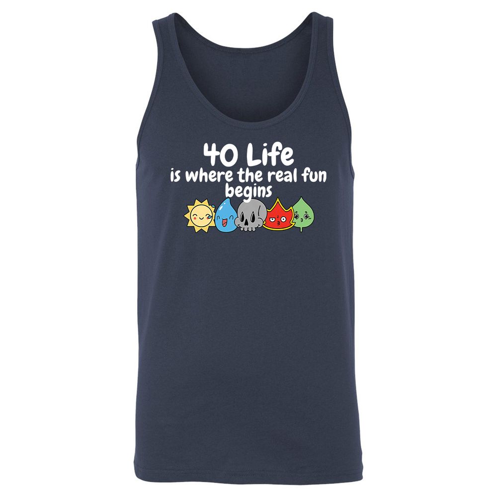 Unisex Jersey Tank - YMJ49PG1 - Navy - 2