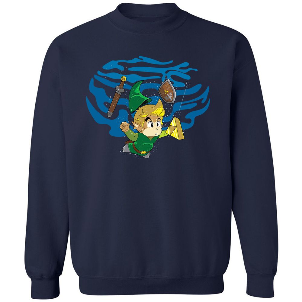 Classic Unisex Sweatshirt - WGAAWV29 - Navy - 2