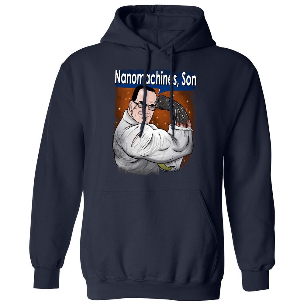 Classic Unisex Hoodie - DV6QZ4JZ - Navy - 2