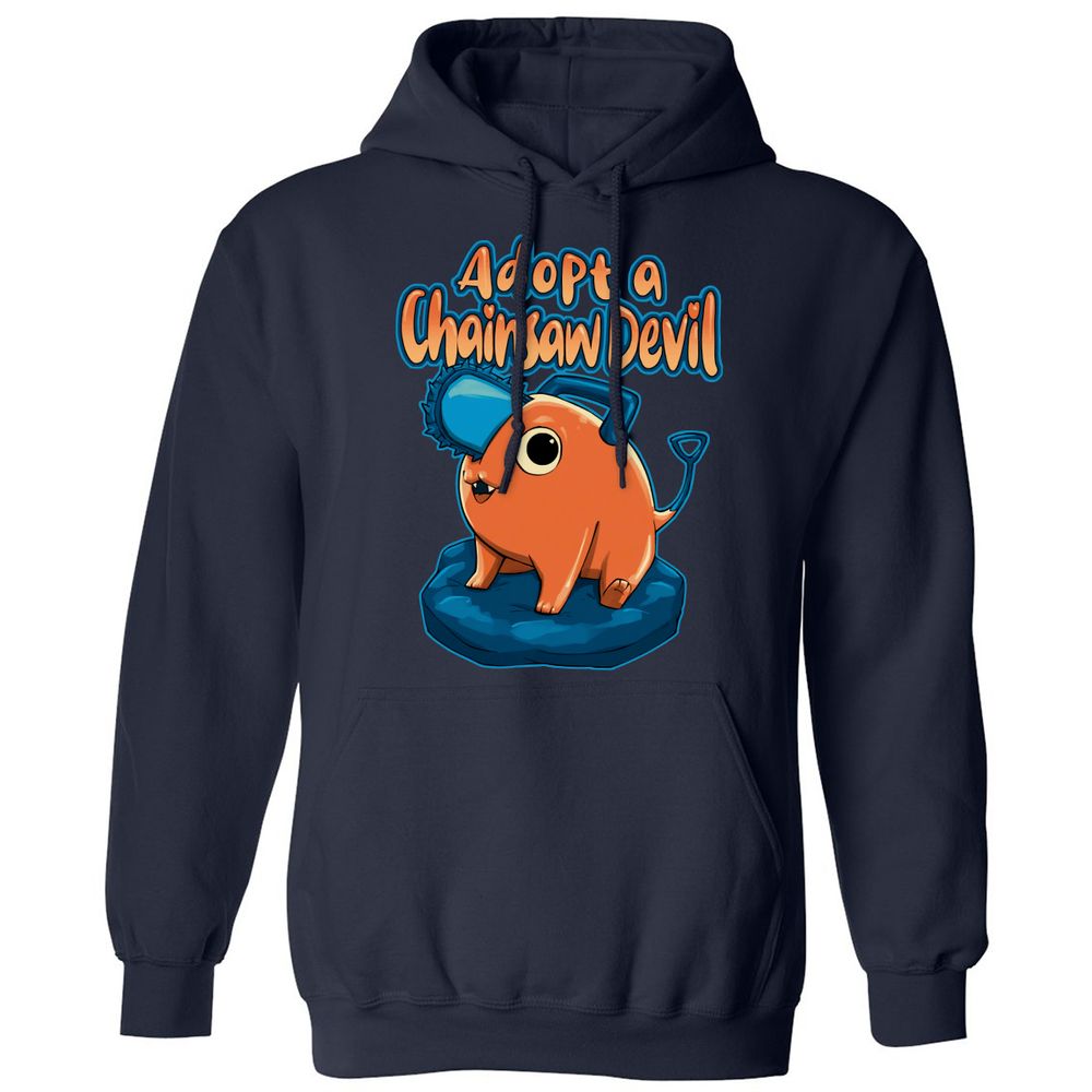 Classic Unisex Hoodie - NUVWGCM5 - Navy - 2