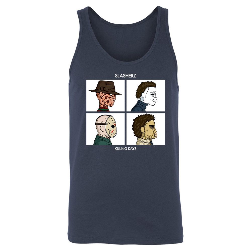 Unisex Jersey Tank - J13HBC82 - Navy - 2