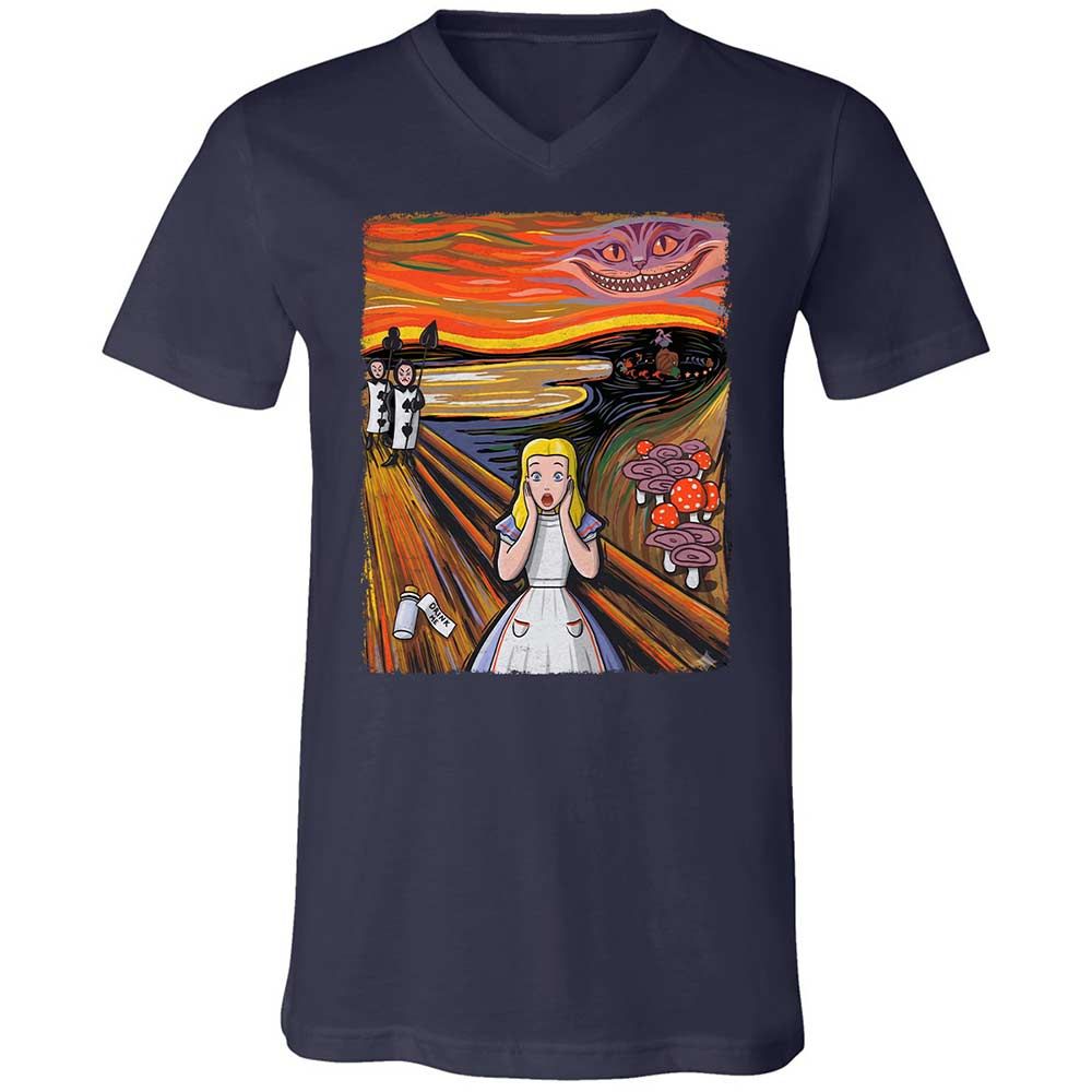 Alice in Screamland - Navy - 2