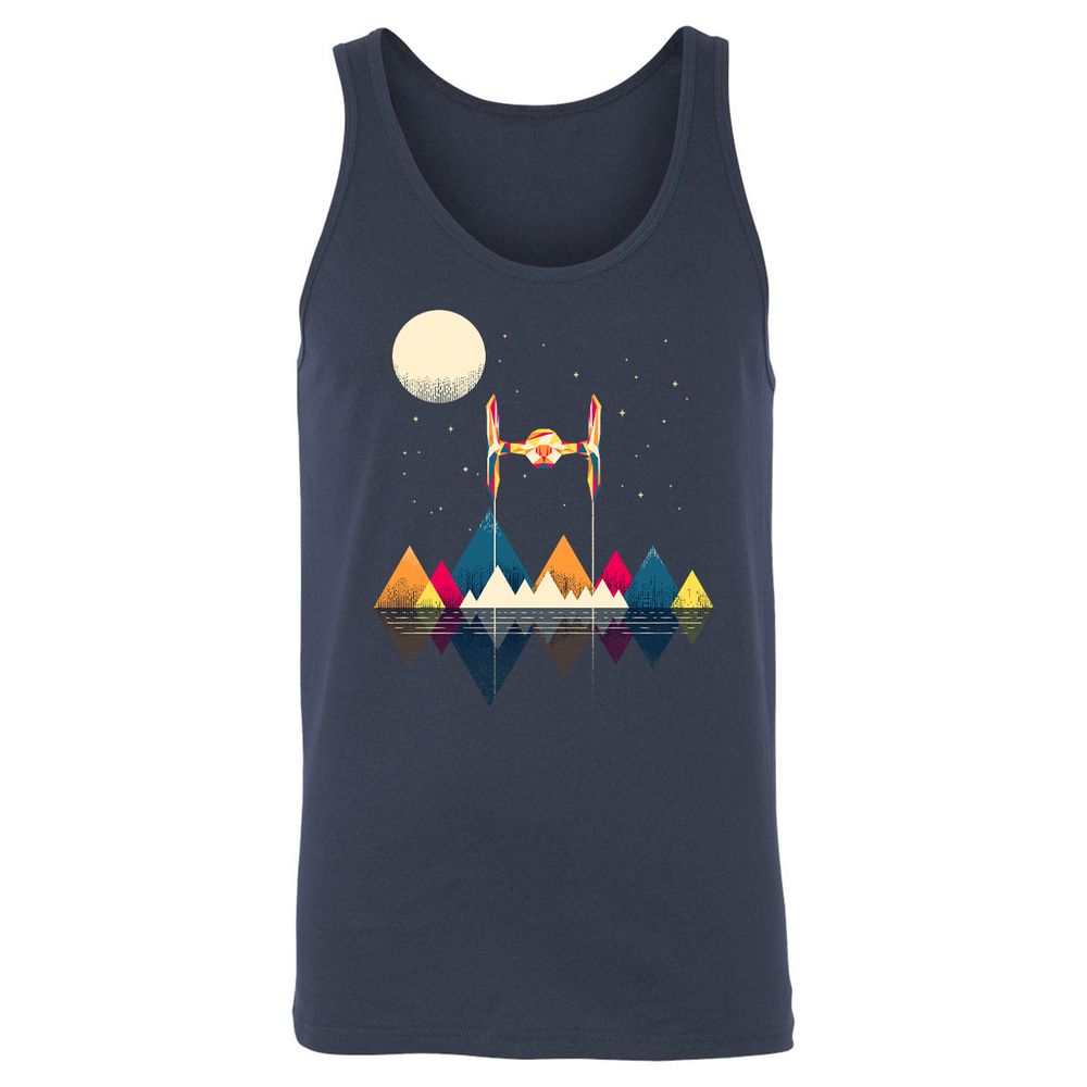 Unisex Jersey Tank - 66DNYKRZ - Navy - 2